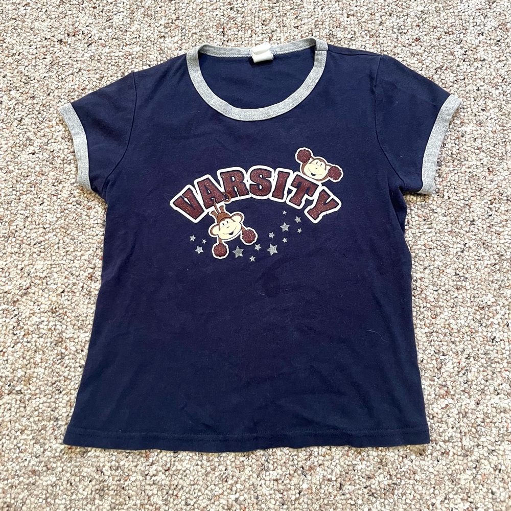 Vintage Y2K baby doll crop t-shirt